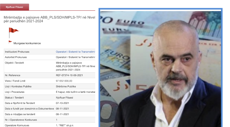 Gazetari  Tomorri: Rama mashtron, ky tender u bë me garë ku merrte pjesë veç një kompani