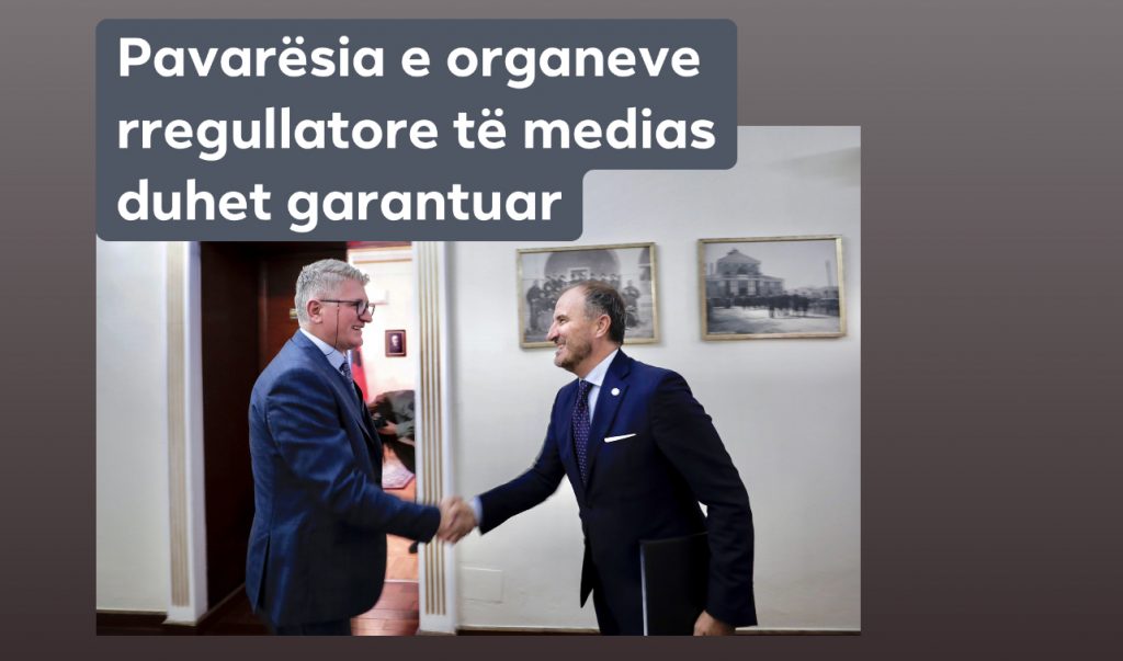 Soreca takon kreun e Komisionit të Medias, Agron Gjekmarkaj: BE i jep rëndësi maksimale lirisë së shprehjes!