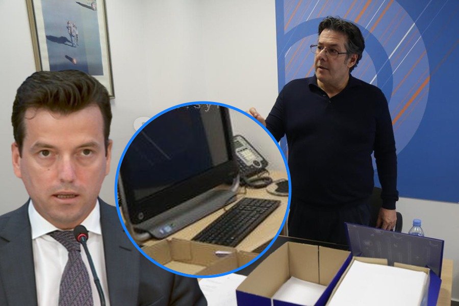 Kuvendi i 11 dhjetorit/ Deputeti Agron Shehaj verifikon firmat e dy delegatëve në zyrën e  Palokës