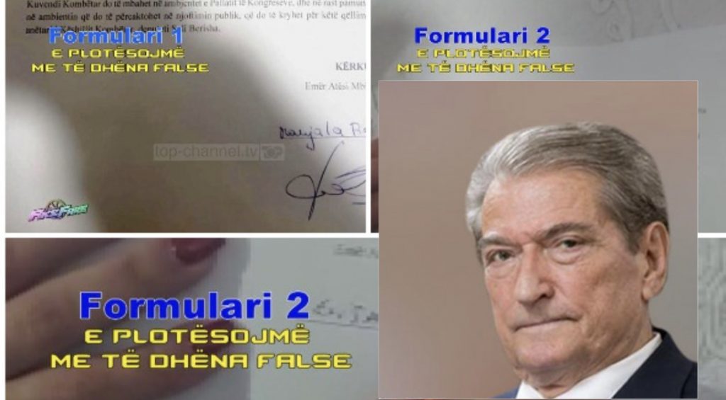 Firmat e ‘foltores’ së Sali Berishës me gjeneralitete false!