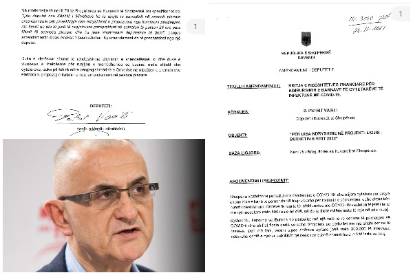 LSI depoziton amendament për rimbursimin e ilaçeve të COVID-19, Vasili: Po nuk e votuan rilindasit, do të thotë që s’ju intereson shëndeti i shqiptarëve