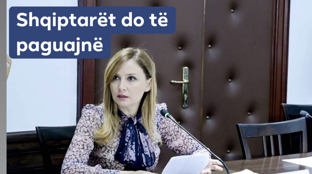 Jorida Tabaku: Paketa fiskale 2022, ligje me porosi për favorizimin e klientëve të qeverisë