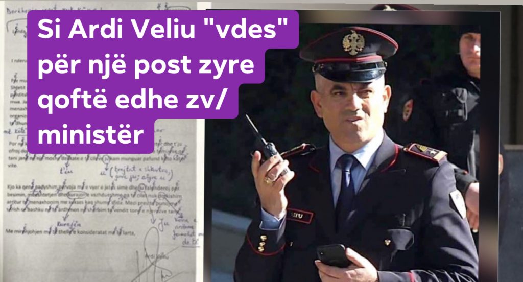 Zëvendësministër i Infrastrukturës që edhe  tekstin e dorëheqjes e kishte plot gabime