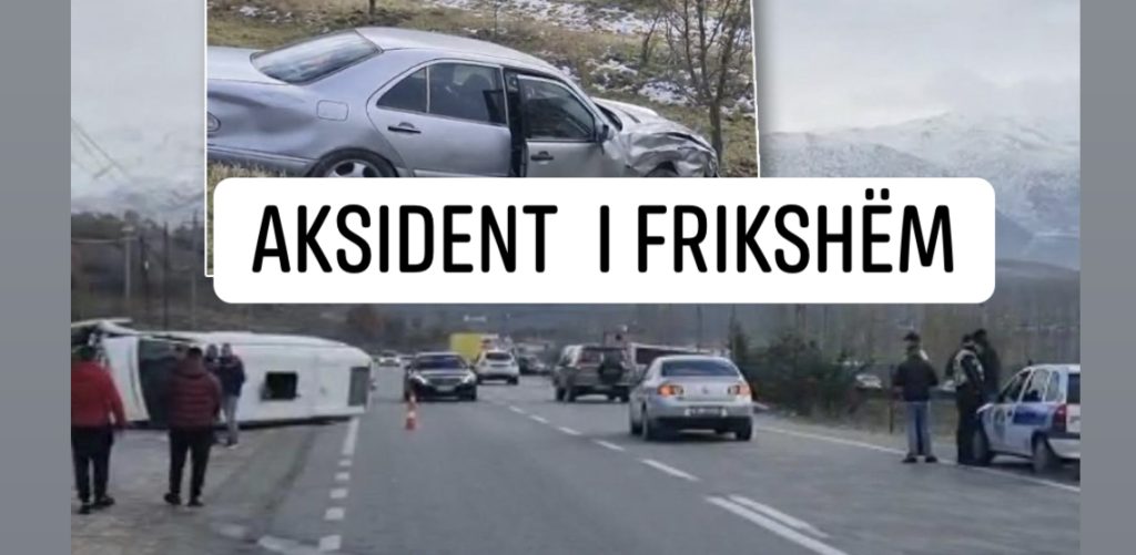 Furgoni përplaset me një mjet tjetër