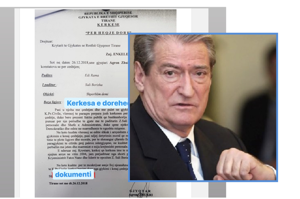 Gjykata e Tiranës me dy standarte. 3 vite më parë ia pranoi dorëheqjen gjyqtarit që ka lidhje personale me Sali Berishën. Nishani ‘kërcënon’ me destabilitet: Në qafë pastë veten