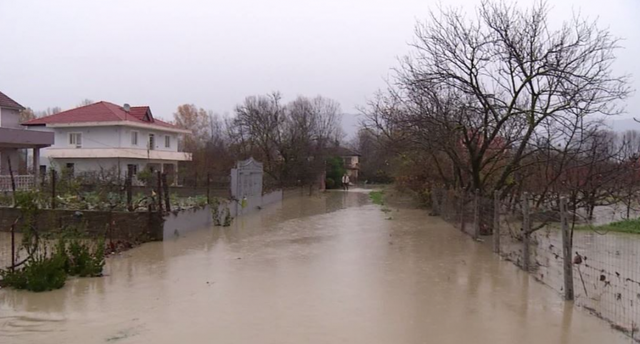 “Fryhet” Vjosa, çahet diga e urës së Mifolit, përmbyten 12 banesa