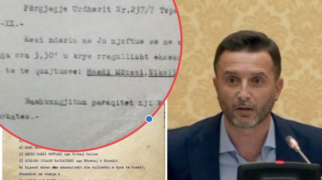 Braçe akuzoi Qazim Mulletin se ekzekutonte antifashistët, historiani zbulon dokumentin që Enver Hoxha i dërgoi Gjykatës Ushtarake në mars 1946