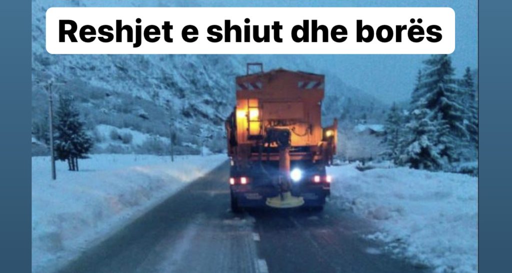 ARRSH tregon situatën në akset kryesore të vendit, apel drejtuesve të mjeteve: Pajisuni me zinxhirë dhe goma dimërore!