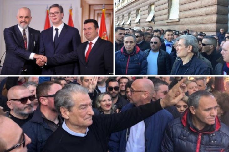 Sot Vuçiç vjen në Tiranë për “Ballkanin e Hapur”, Berisha organizon në orën 16:00 protestë kombëtare, nis nga PD