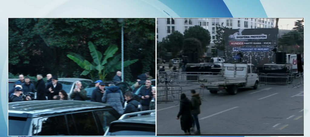 Protesta kundër Vuçiç/ Në terren forcat Shqiponja dhe të FNSH-së, policia ndryshon skemën