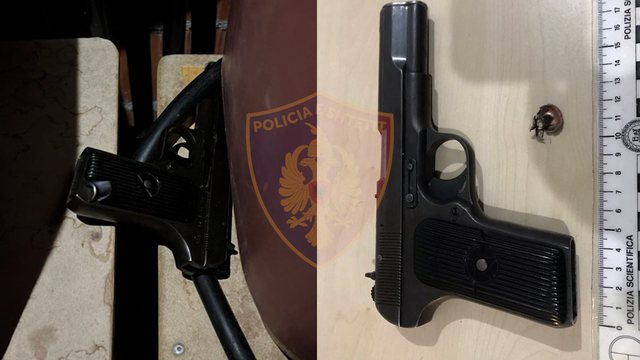 Konflikt në familje/ Babai qëllon me armë zjarri në drejtim të djalit (EMRI)