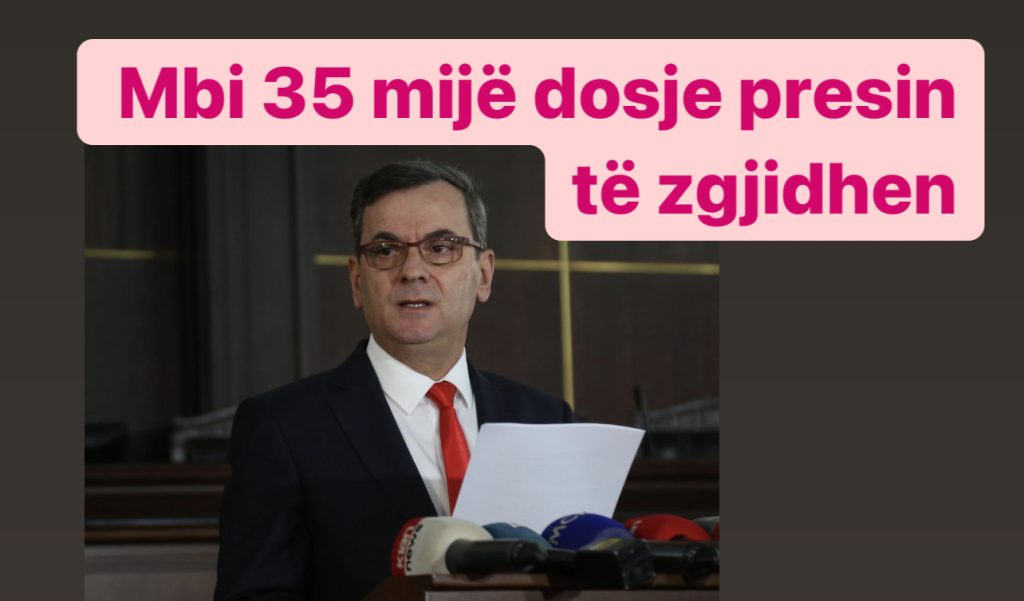 Zv/Kryetari i Gjykatës së Lartë: Sfidë ulja e çështjeve të prapambetura