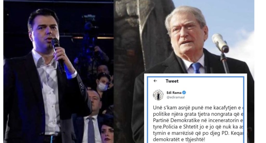 Zhvillimet në PD, reagon Rama: Nuk kam lidhje me dy kufoma politike, e kanë futur partinë në inceneratorin e marrëzisë