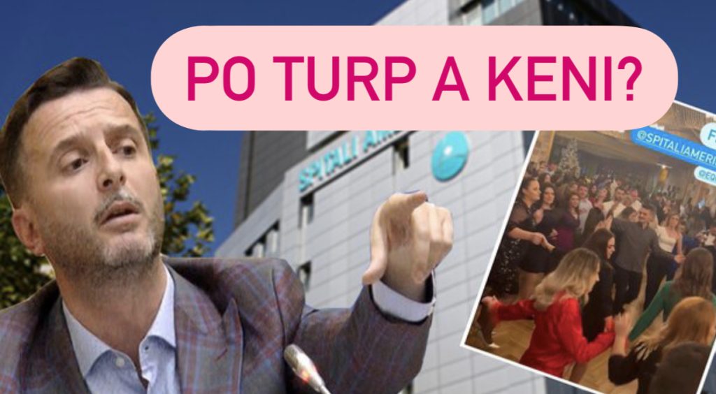Erion Braçe nxjerr foton e festës së Spitalit Amerikan: Turp, shfaqje skandaloze për të vdekurit nga Covid!