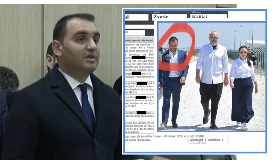Pasuria e Belind Këlliçit , me vëllain këshilltar te Belinda e “Rilindjes”