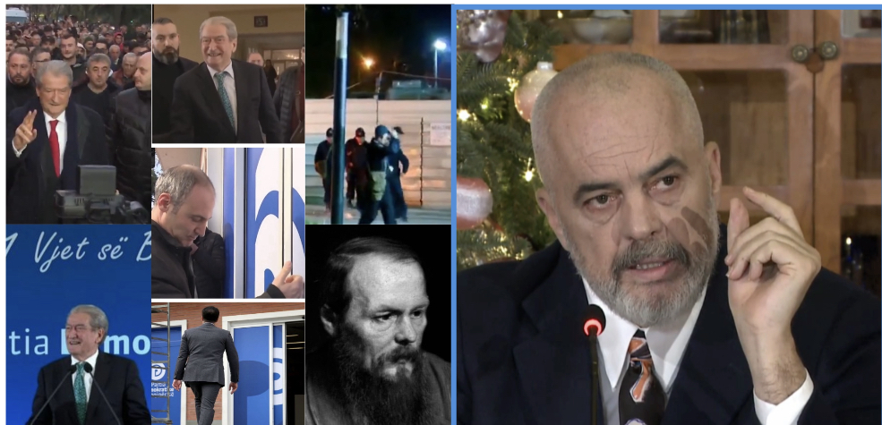 “Rrini të qetë!”, Rama ironizon situatën në PD me Dostojevskin: Në ferr ka vend për të gjithë, s’ia vlen të bëni një garë kaq të ashpër për të treguar se cili është më i poshtër se tjetri!