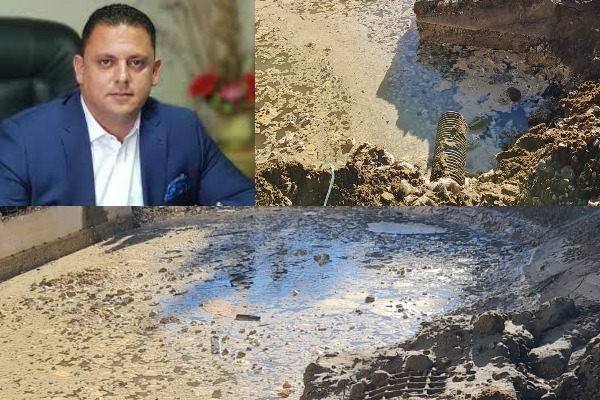 “Ujërat e zeza ‘mbretërojnë’ në Kavajë”- Qytetarët denoncojnë kryebashkiakun: Nuk na përgjigjet!