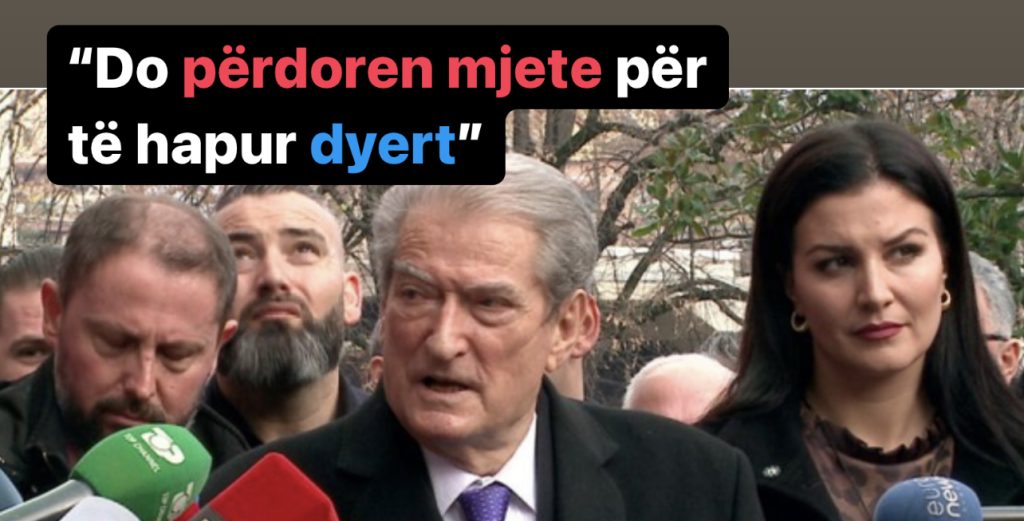 Berisha tregon si do të futen në selinë e PD: Do shkoj në “shtëpinë time” dhe nuk do cenohet askush