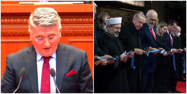Vizita e Erdogan te xhamia/ Gjekmarkaj: U ndjeva keq e gati i poshtëruar, unë jam katolik por…