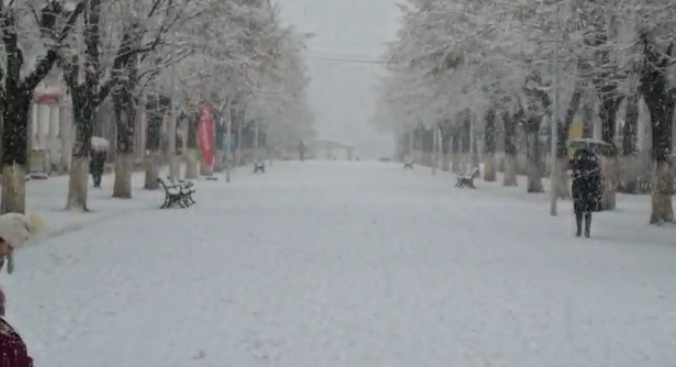 Reshje të dendura bore përfshijnë Dibrën, akset kombëtare të hapura për qarkullim, ja ku rekomandohen zinxhirët