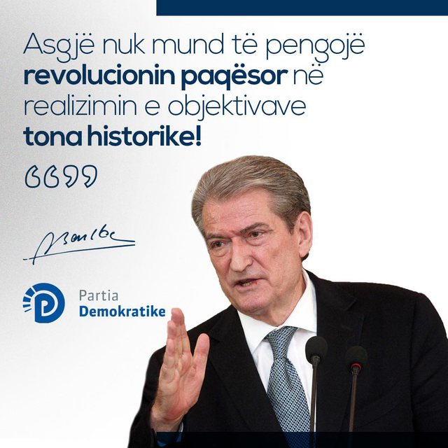 Berisha mesazh në Facebook, mobilizon mbështetësit me thirrjen e tij