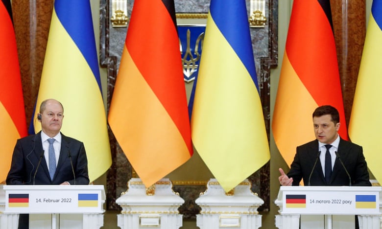 Kancelari gjerman përfundon takimin me Presidentin e Ukrainës, ja mesazhi i fortë në konferencën për mediat