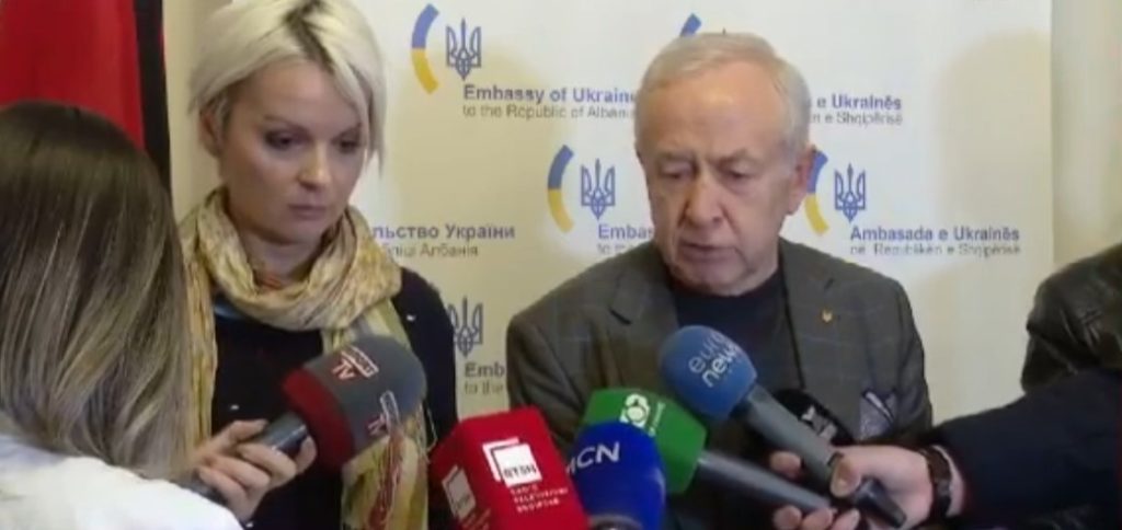 Ukraina kërkesë për ndihmë Shqipërisë, ambasadori Shkurov: Deri tani kemi pasur vetëm deklarata për mbështetje…