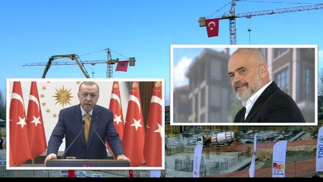 Apartamentet e ndërtuara në Laç nga Erdogan, PD: Gjithçka është show, askush s’ është brenda në shtëpi