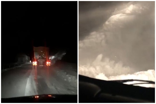 Reshje të dendura dëbore në qarkun e Dibrës