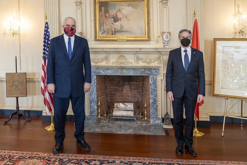Takimi me Ramën, Blinken: Mezi presim bashkëpunimin në 100 vitet e ardhshme