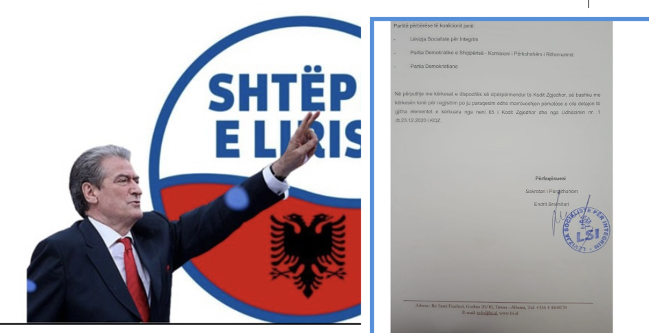 LSI,  Berisha dhe   Nard Ndoka në koalicion