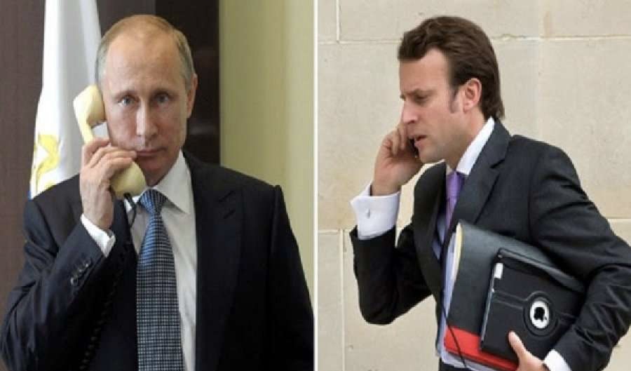 Macron dhe Putin bien dakord për bisedimet trepalëshe në orët në vijim