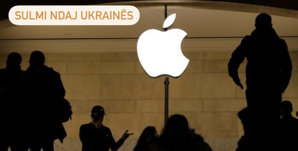 Kompania “Apple” ndalon shitjen e produkteve të saj në Rusi