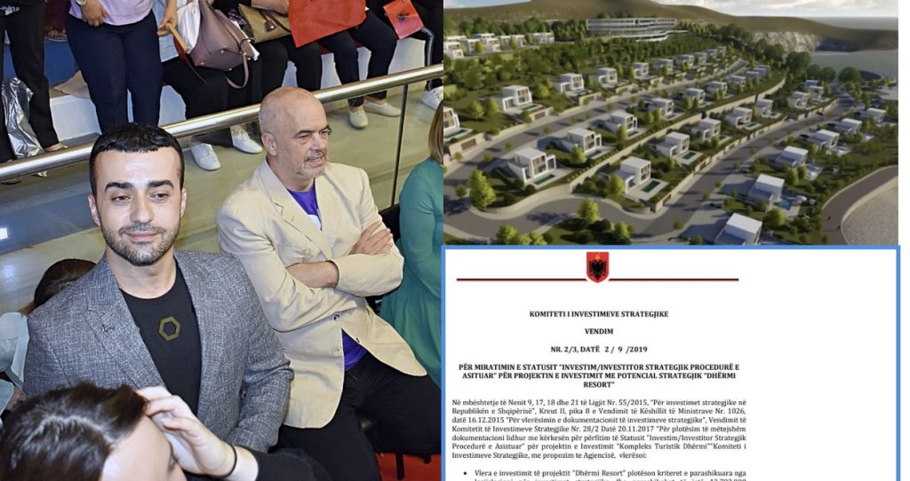 Kompania e aktorit të humorit Gazmend Paja merr 133 mijë m2 tokë në Dhërmi