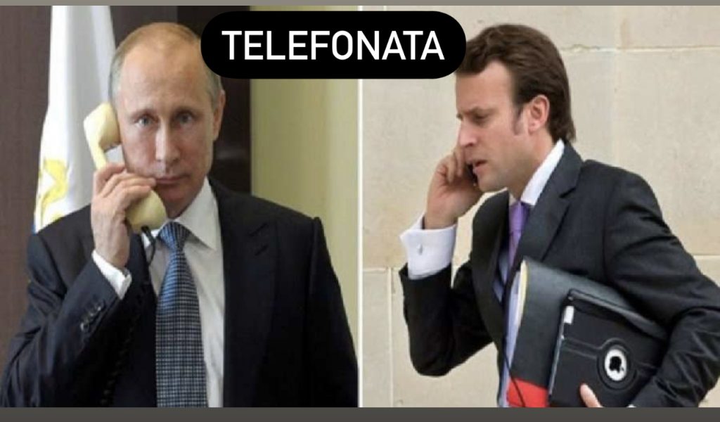 Rusia pro ndërmjetësimit të presidentit francez në negociatat me Ukrainën