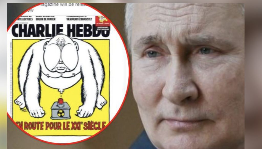 “Charlie Hebdo”  karikaturë  Putinit