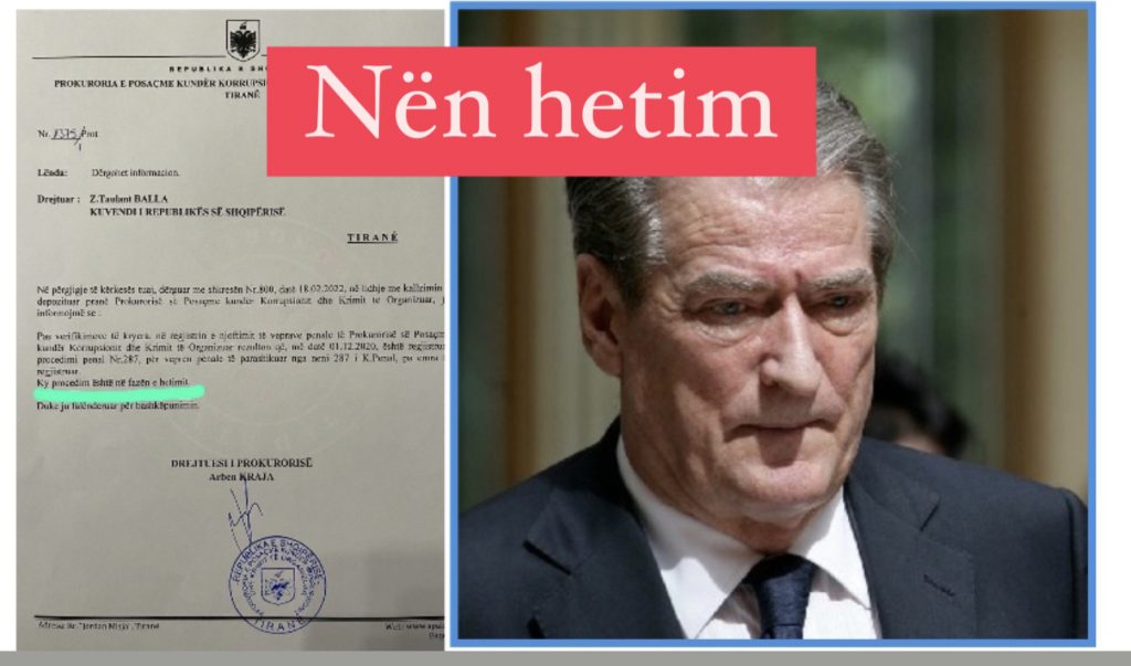 SPAK: Ish-kryeministri Berisha nên hetim