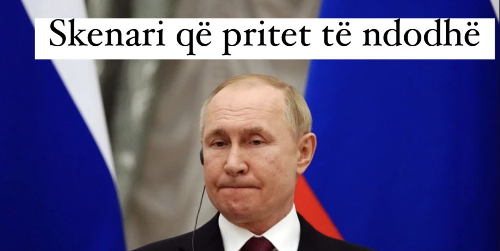 Vladimir Putin përballë një muri, është gati për të sulmuar