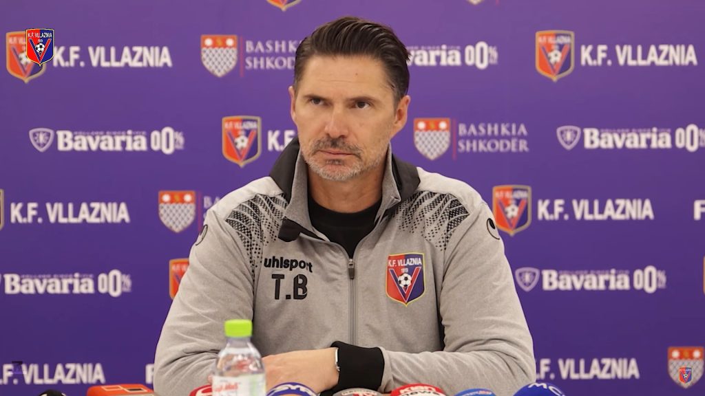 Vllaznia shkarkon trajnerin Thomas Brdariç