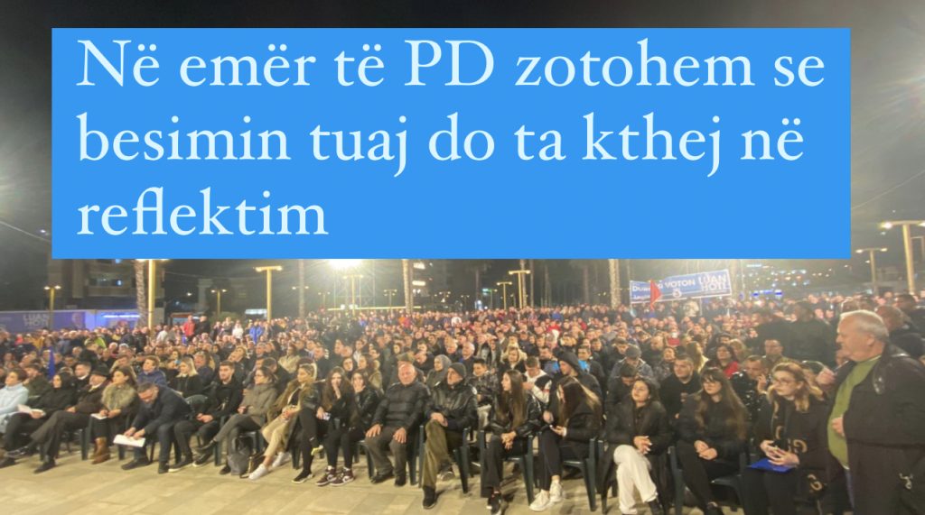 Basha nga Durrësi: Shpërfillni çdo diktator dhe votoni ndryshimin!