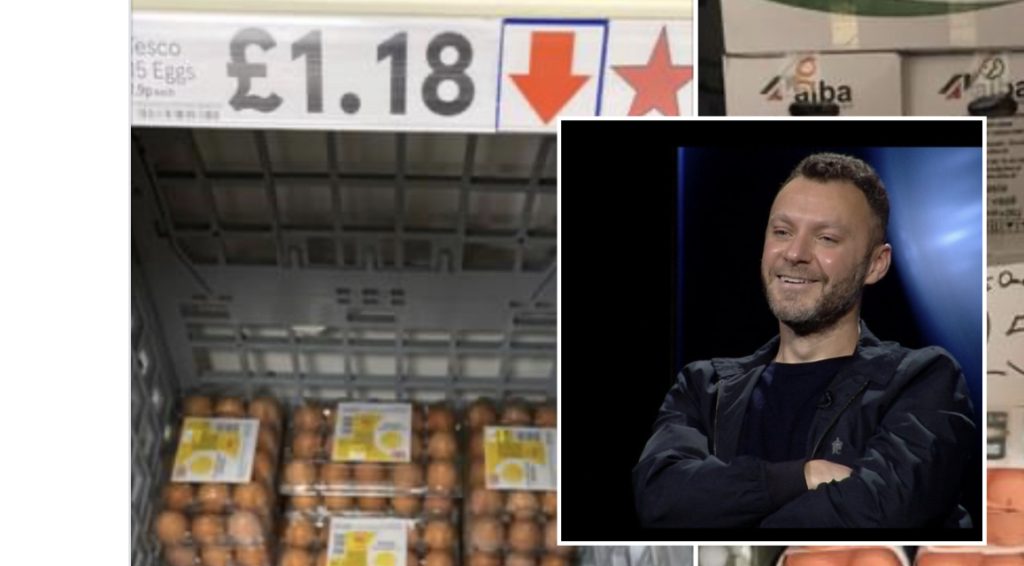 Sejko: 13 lekë një në Londër, në Shqipëri 25, doni vezë nga Londra!