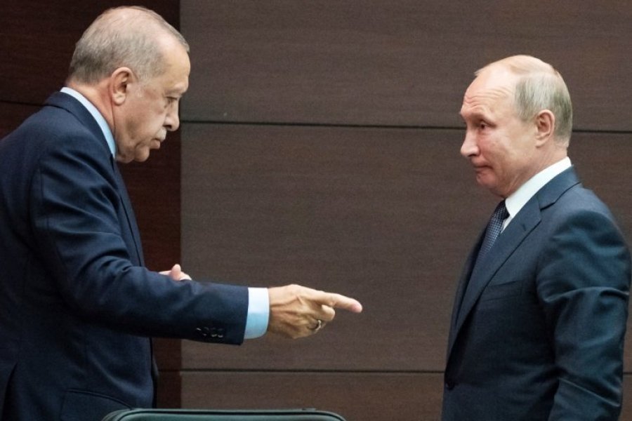 Putin i telefonon  Erdoganit për  luftën në Ukrainë