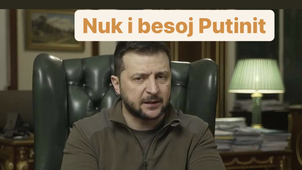 Presidenti i Ukrainës i vendosur: S’do t’i jap territor Rusisë për t’i dhënë fund luftës