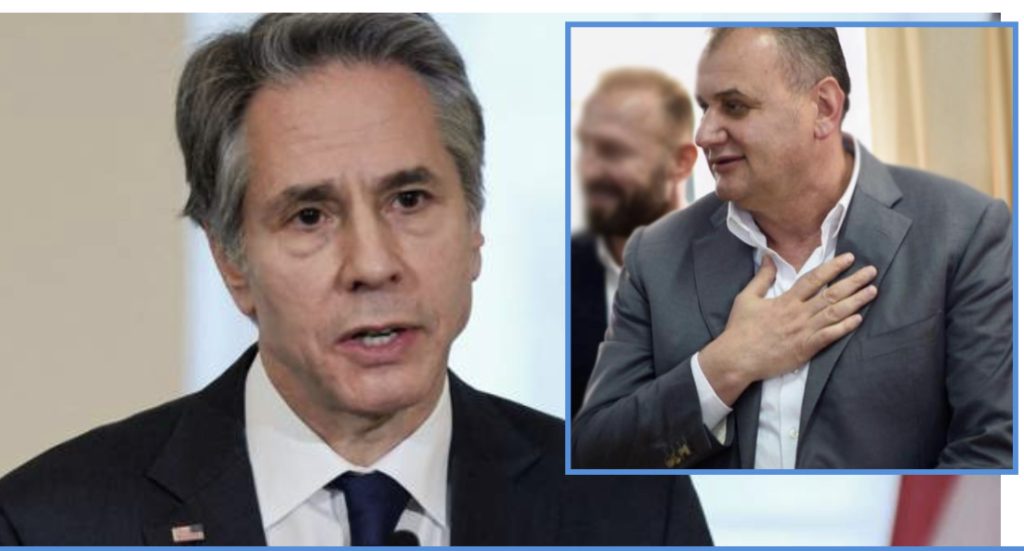 Sanksionet e SHBA ndaj Aqif Rakipit dhe Ylli Ndroqit, reagon Sekretari i Shtetit Antony Blinken
