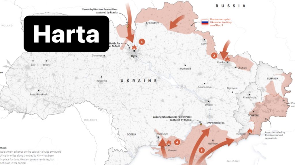 Rusia merr nën kontroll Lindjen e Ukrainës, rritet frika për Odessën