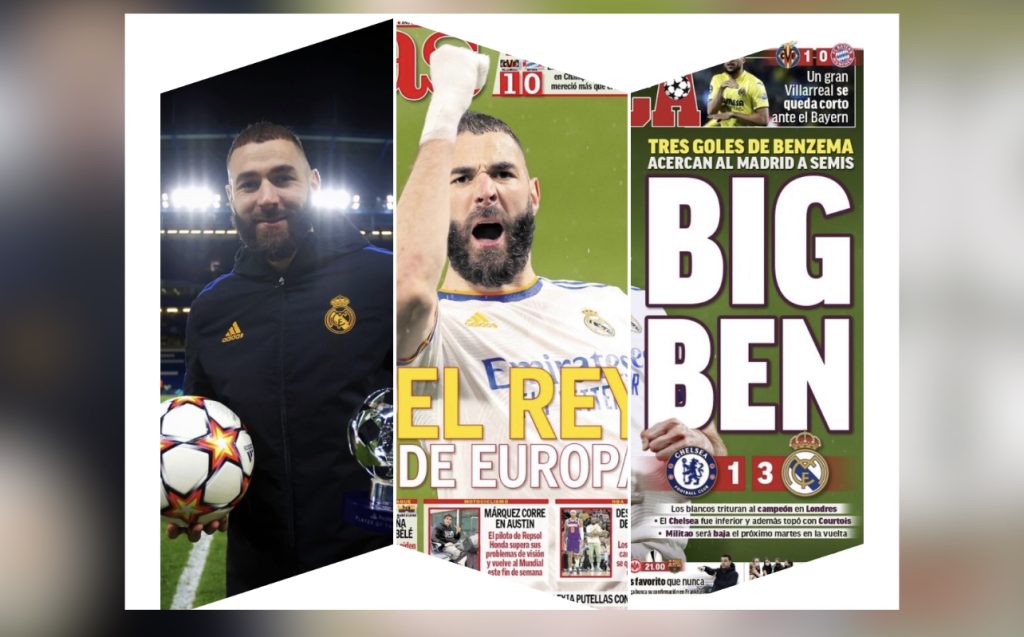 FOTO/ “Mbreti i Evropës”, mediat “tërbohen” pas Benzema, është ai njeriu i momentit