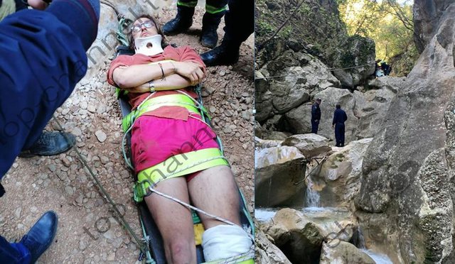 I bllokuar që ditën e djeshme, nxirret nga kanioni turisti polak