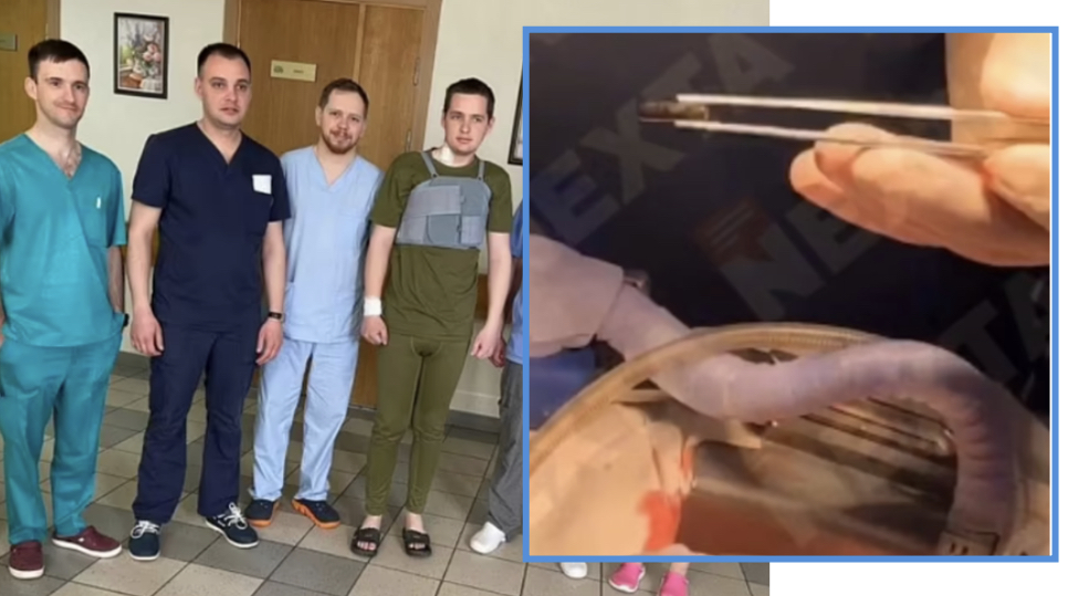 Kirurgët i heqin ushtarit ukrainas plumbin nga zemra që po rreh, ai dëshiron të… (VIDEO)