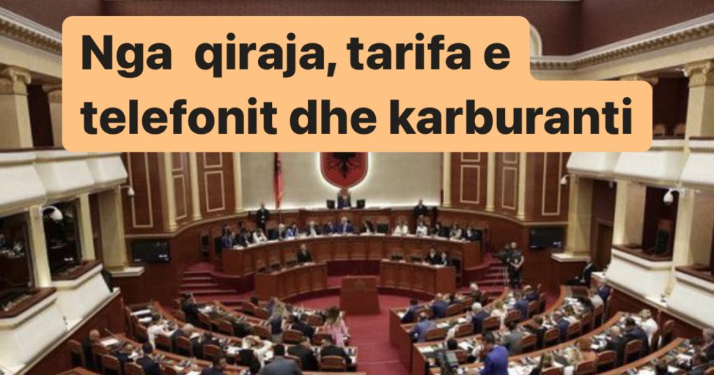 Shpenzimet e larta të Kuvendit për deputetët, kryeson Vlora, Shkodra dhe Korça
