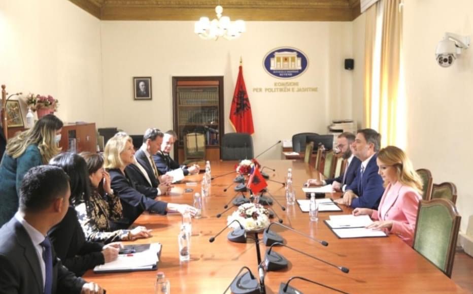 Zyrtarja e lartë amerikane takim me  Alibeajn, Tabakun e Bardhin në PD (FOTO)